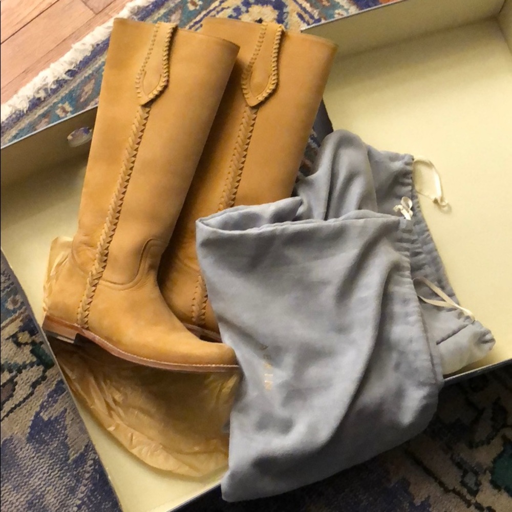 AERIN Suede JEPSON boots EUC 9M